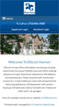 Mobile Screenshot of ellicotthomesapartments.com